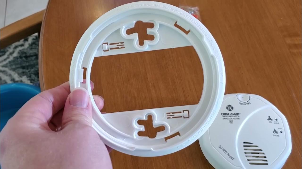 How to Install First Alert Smoke Detector YouTube