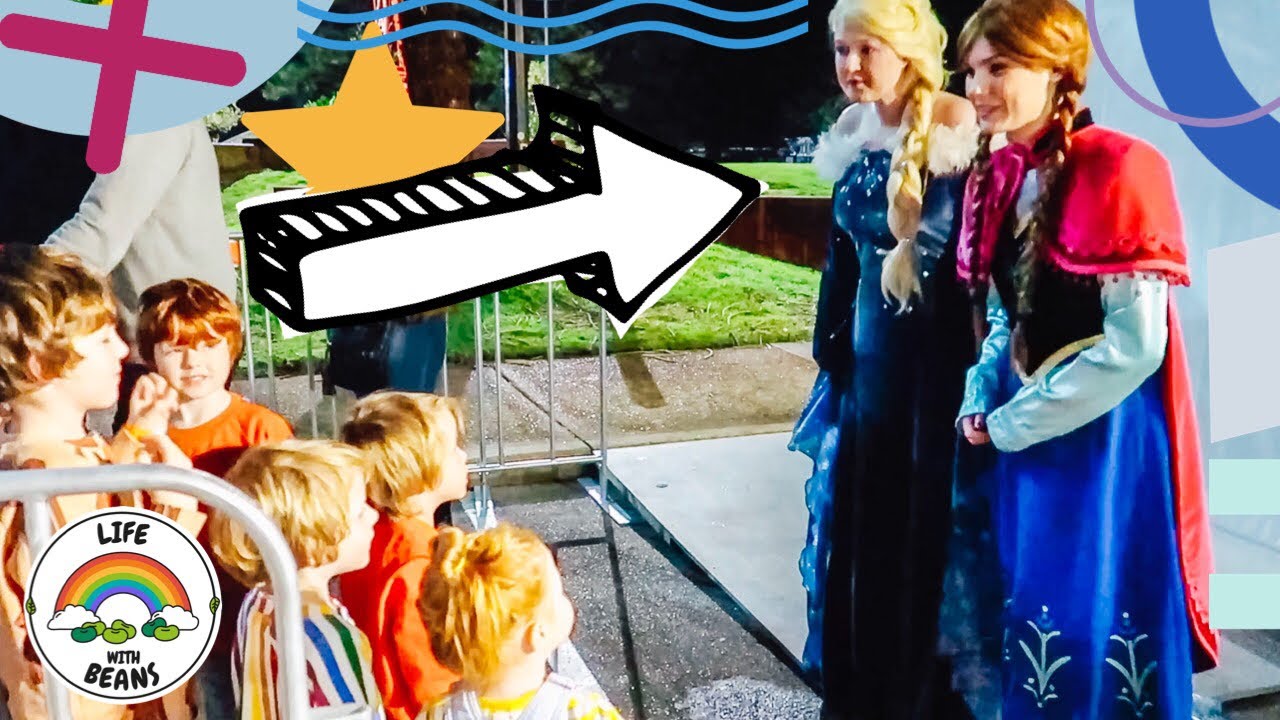 teen mom jenelle Meeting Elsa and Anna from FROZEN in Real Life!