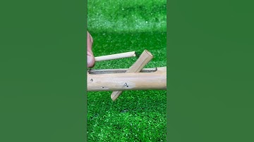 Handmade a Simple trigger mechanism # Craft Bamboo # DIY # New style