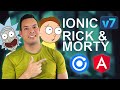 Ionic 7 & Angular + Rick & Morty | API Rest, filtrado, paginado y más...