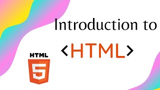 Introduction To Html Html And Css Tutorials