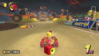 Mario Kart World (Mirror Mode) - Lightning Cup: Toads Factory to Bowsers Castle (Peach)