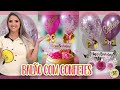 Ballon Cake - Balão com confetes