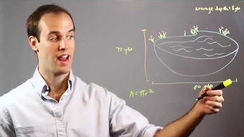 How to Figure the Area & Volume of a Pond