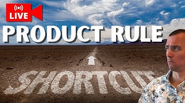 Product Rule Made Very Easy (easy steps you can apply to any problem) | Jake