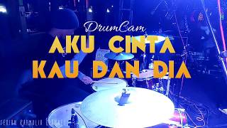 AKU CINTA KAU DAN DIA || Mulan Jameela Version || DrumCam