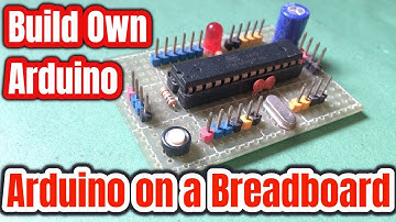 Make Arduino uno on a Breadboard Using Atmega328 Microcontroller | atmega328p bootloader