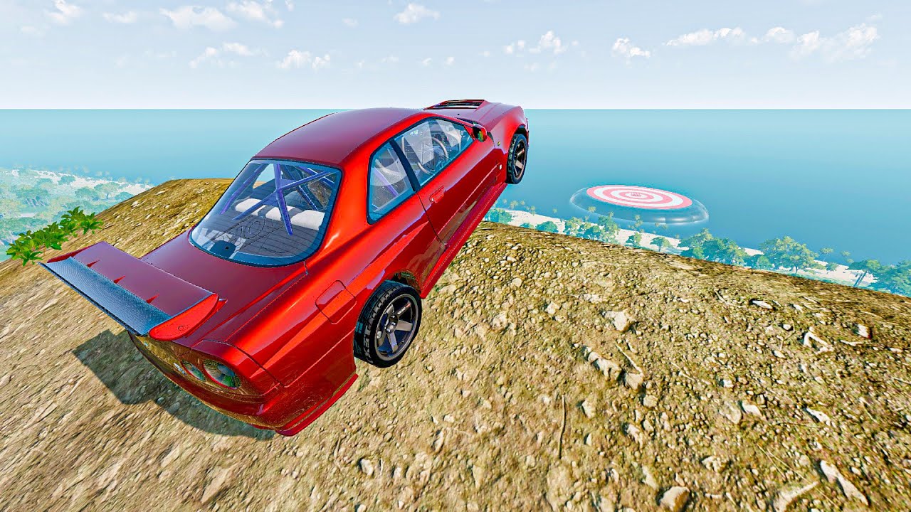 Epic High Speed Car Jumps #3 – Insane Crashes in BeamNG Drive | BeamNG 206IX