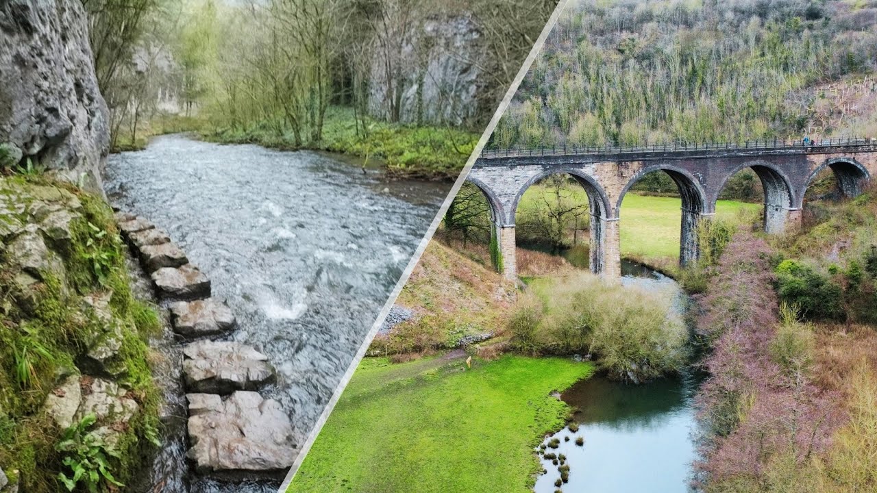Hiking the Monsal Trail to Chee Dale Stepping Stones | Peak District Walk