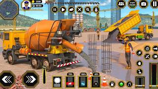Real JCB Construction Simulator 3D - Dumper Truck and JCB Backhoe Loader - Android Gameplay 🎮 screenshot 2
