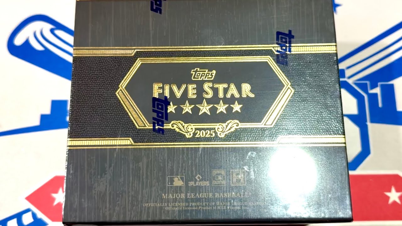 NEW! $1,800 FOR 6 CARDS?! 2025 FIVE STAR BOX RIP! - YouTube