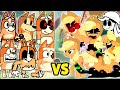 Bingo VS Applejack ALL PHASES | Friday Night Funkin&#39; - Orange Fnf Characters (MLP Mod)