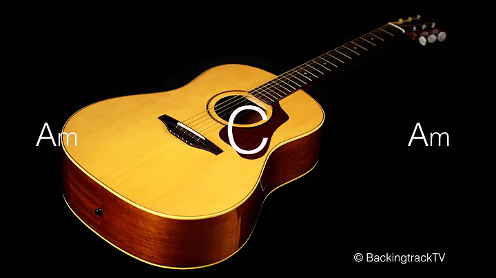 Pop Ballad Guitar Backing Track in C Major / A Minor