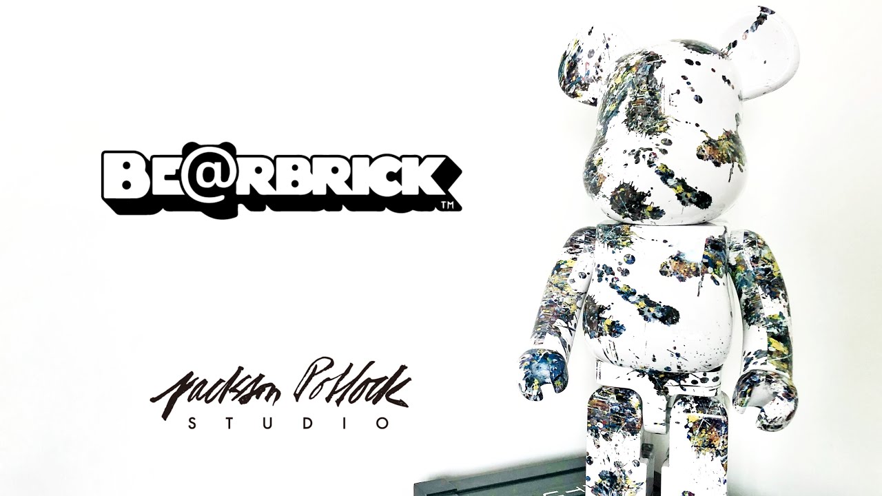 UNBOXING Bearbrick 1000% Jackson Pollock Studio (Splash
