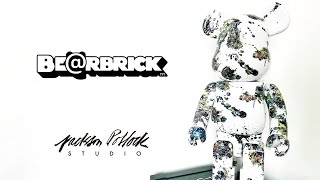 UNBOXING Bearbrick 1000% Jackson Pollock Studio (Splash) ESPAÑOL