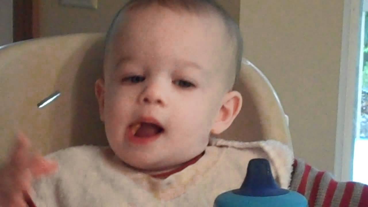 Judah eating peanut butter! YouTube
