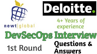 Full GCP DevSecOps Engineer Interview with Newt Global-1st Round Questions &Answers #devsecops #interview News