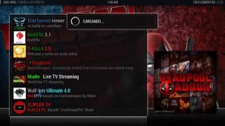 Mi lista con canales de El salvador en el addon Deadpool screenshot 3