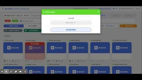 Blocksi: Allowing sites