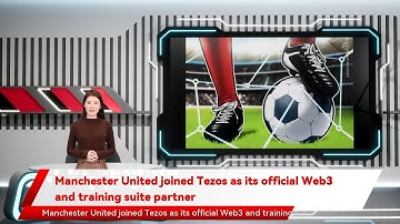 Manchester United joined Tezos as its official Web3 and training suite partner
