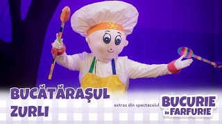 Maya Sorian Și Mascotele Zurli - Bucătărașul Zurli | Live Din Spectacolul Bucurie În Farfurie