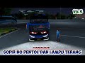 KODENAME SOPIR NO PENTOL DAN LAMPU SUPER TERANG BUSSID V4.5 // BUS SIMULATOR INDONESIA