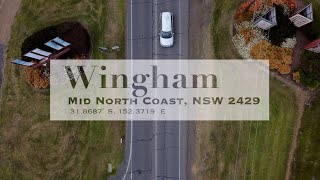 Wingham, Mid North Coast NSW // drone sequence