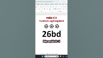 Phím Tắt Tạo Quả Bóng Đá Trong Word #kienthuc #excel #freefire #powerpoint #exceltips #funny #fyp