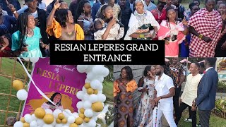 MAA GOSPEL ARTIST RESIAN LEPERES ALBUM LAUNCH GRAND ENTRANCE