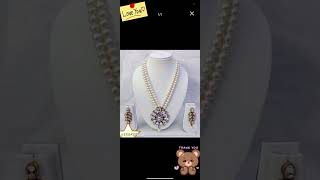 Pearl jewellery collection (it's never be old )#jewellaryset