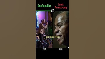 Thumbnail of ONEREPUBLIC vs LOUIS ARMSTRONG - What a Wonderful World - #shorts #versus #music