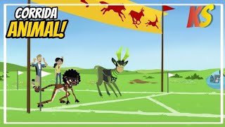 Kratts series - a incrível corrida dos animais - episódio completo em português screenshot 3