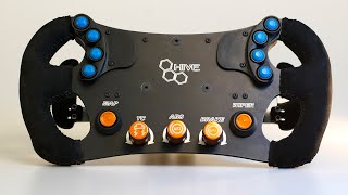 My Hive GTE 2020 Direct Drive steering wheel - EN/US captions