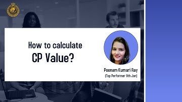 How to calculate CP Value? | By Dheerendra Negi | NIQC International