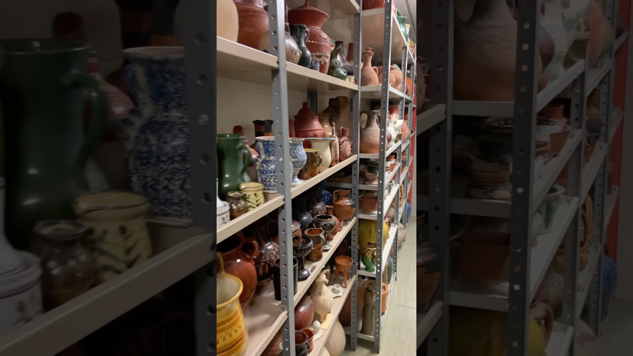 Historic pottery collection at Penn States anthropology museum 