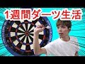 1週間でダーツはどこまで上手くなる!?