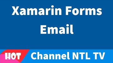 Xamarin.Essentials Email