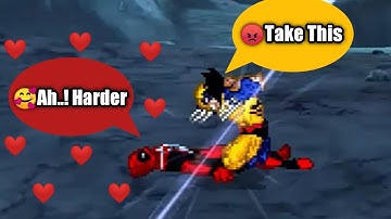 Deadpool VS Wolverine in Jump Force Mugen