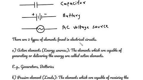 Circuit elements (Basic Electrical and Electronics Engineering Course) | Electrical Engineering