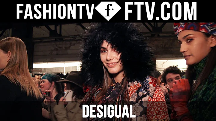 Desigual Hairstyle at NYFW 16-17 | FashionTV