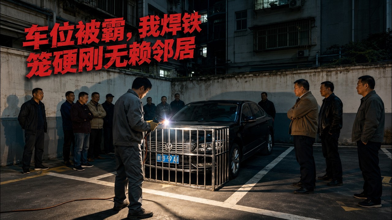 霸佔車位太囂張？我焊鐵籠困死無賴