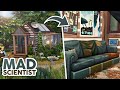 Mad scientist tiny home  the sims 4 speed build