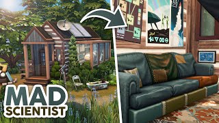 Mad Scientist Tiny Home // The Sims 4 Speed Build