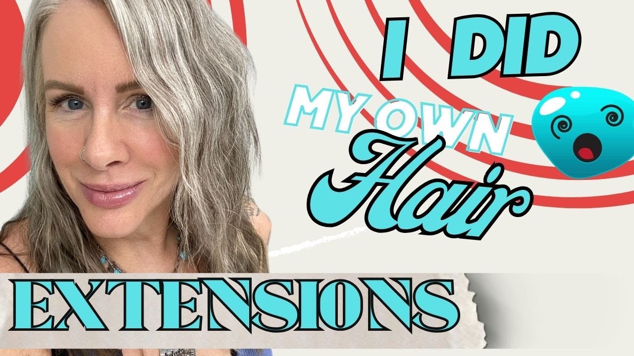 Am I CRAZY? I DID my own BEADED WEFT HAIR EXTENSIONS Using JZ styles