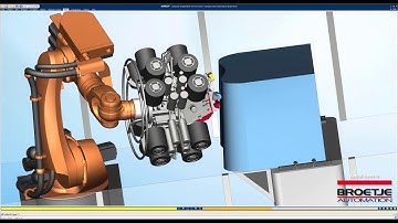 VERICUT Composite Simulation (VCS) of a Broetje Automation Robot