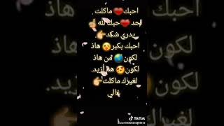 اغنيه أحبك ماكلت لحدوحبك الله يدري شكد