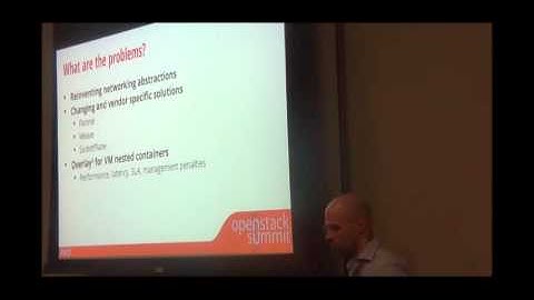 Tech Talk by Gal Sagie: Kuryr - Connecting containers to OpenStack Neutron