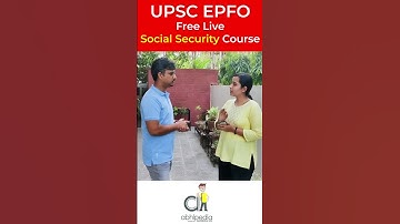 UPSC EPFO Combo Test Series | Free Live Social Security Course! #750