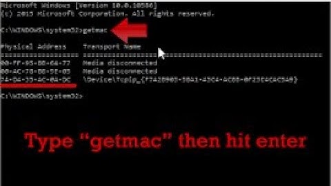 How to know mac address of your laptop or pc from command prompt/cmd | Technical Hakim #CmdTricks