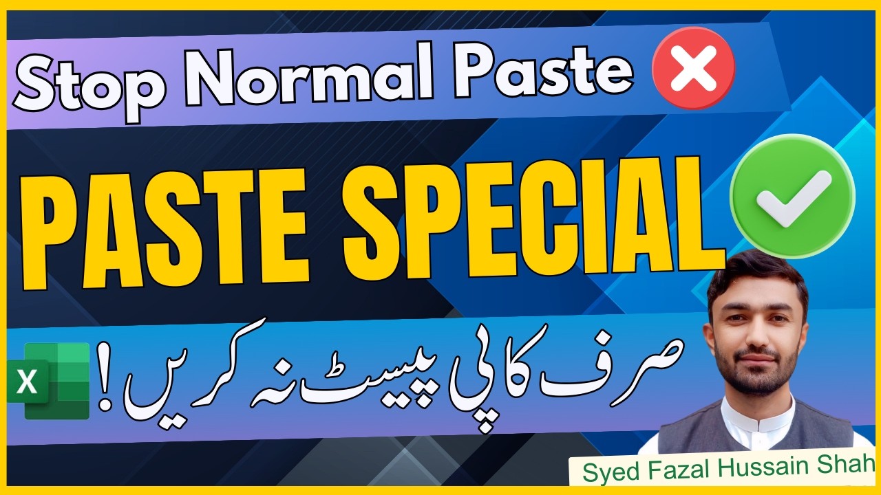 Don't Use Normal Copy-Paste! Learn Excel Paste Special Tips & Tricks ...